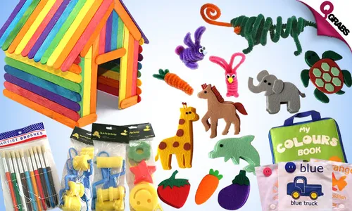 Art & Crafts Materials from Play & Learn!